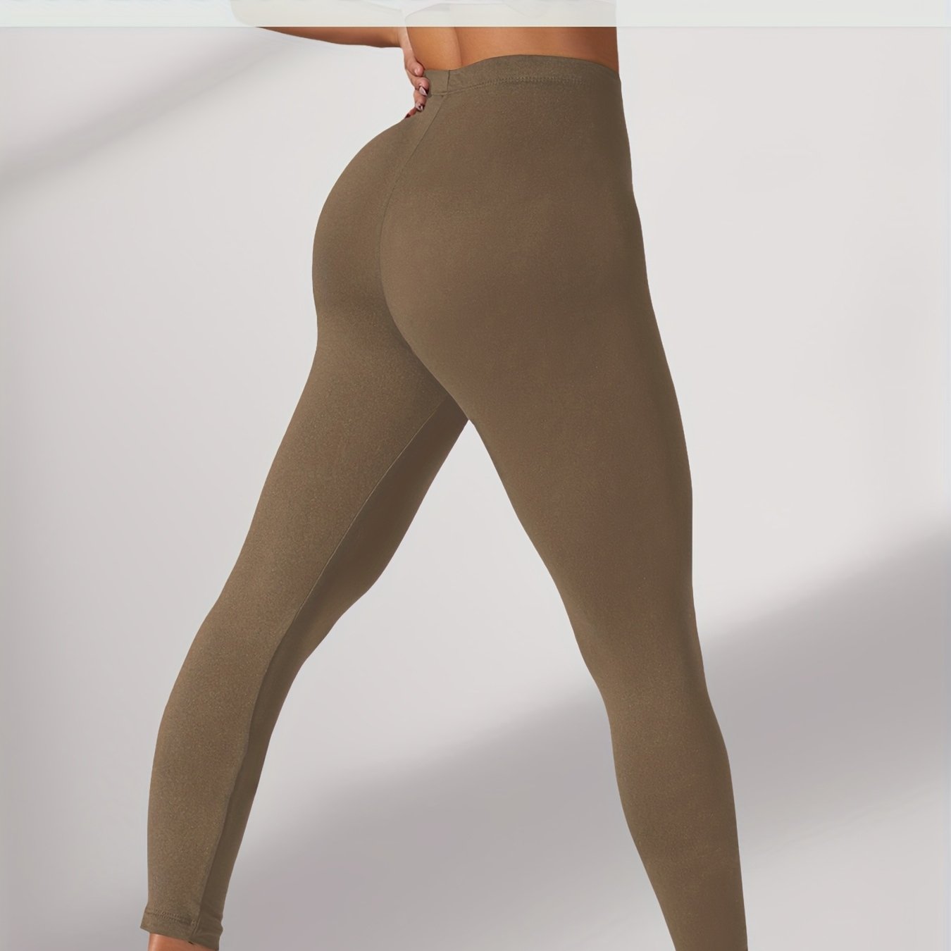 Plus Size Soft Yoga Leggings for Women Athletic Running High Stretch