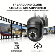 Wireless Security Camera 4-Pack 1080P HD Pan-Tilt Motion Detection Two-Way Audio Smartphone Compatible