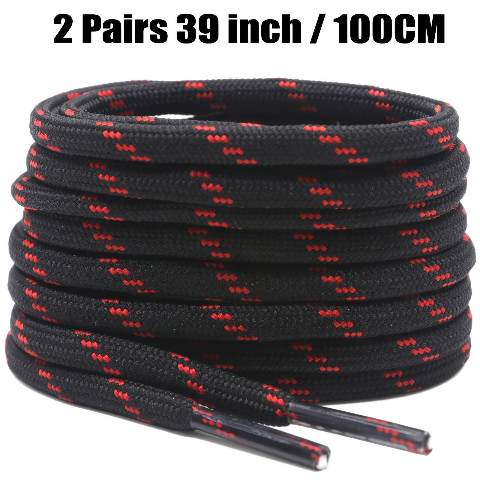 Unisex Thickened Round Climbing Shoe Laces for Hiking and Work Boots