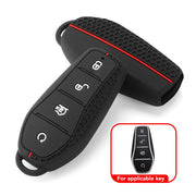 Silicone Key Fob Cover for EV Remote 4-Button Protective Case for Auto