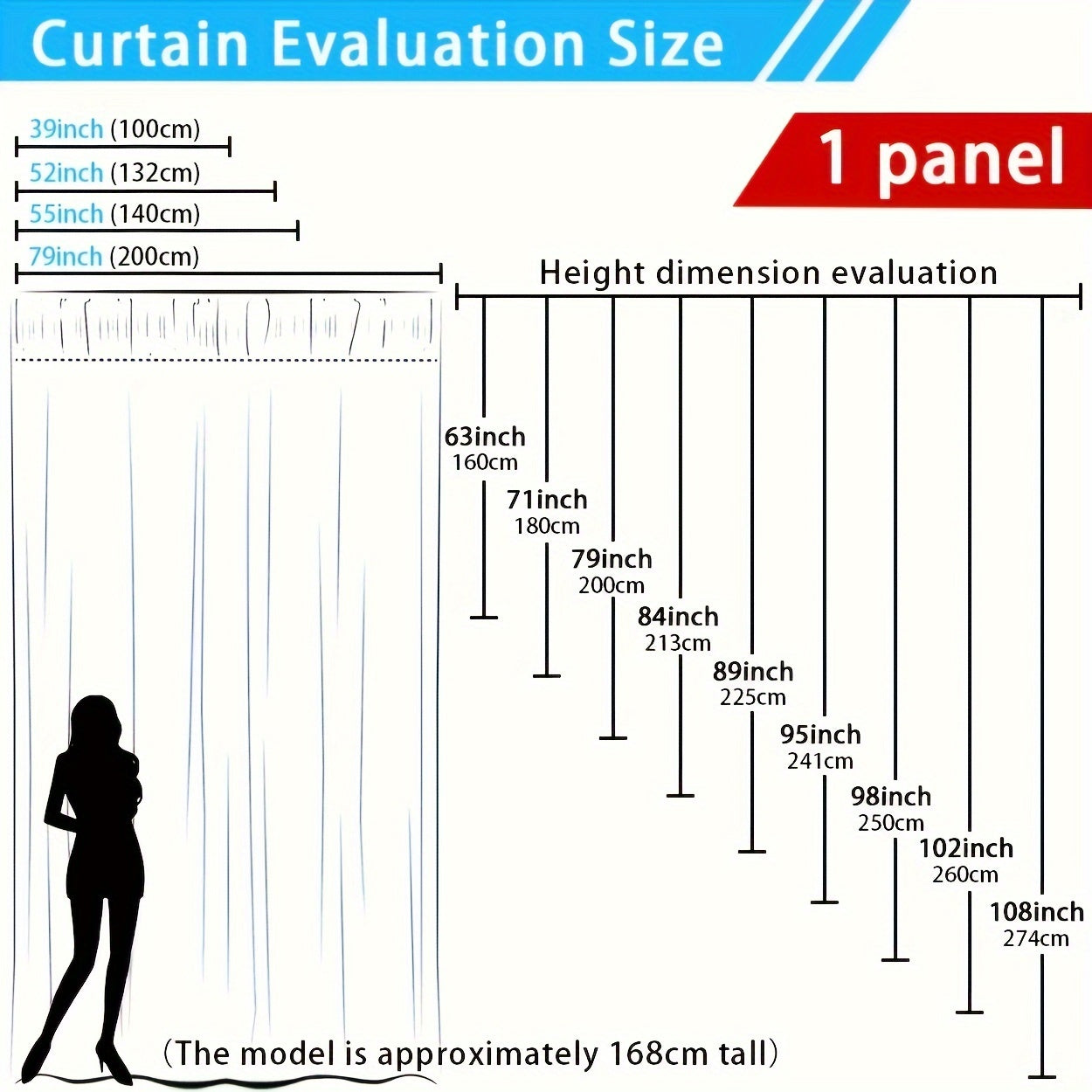 Linen Bohemian Lace Curtain with Rod Design Natural Wood Color Single