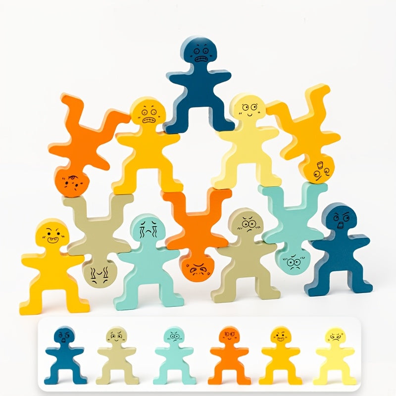 Juguete educativo de apilamiento para niños para la interacción entre padres e hijos y habilidades de equilibrio