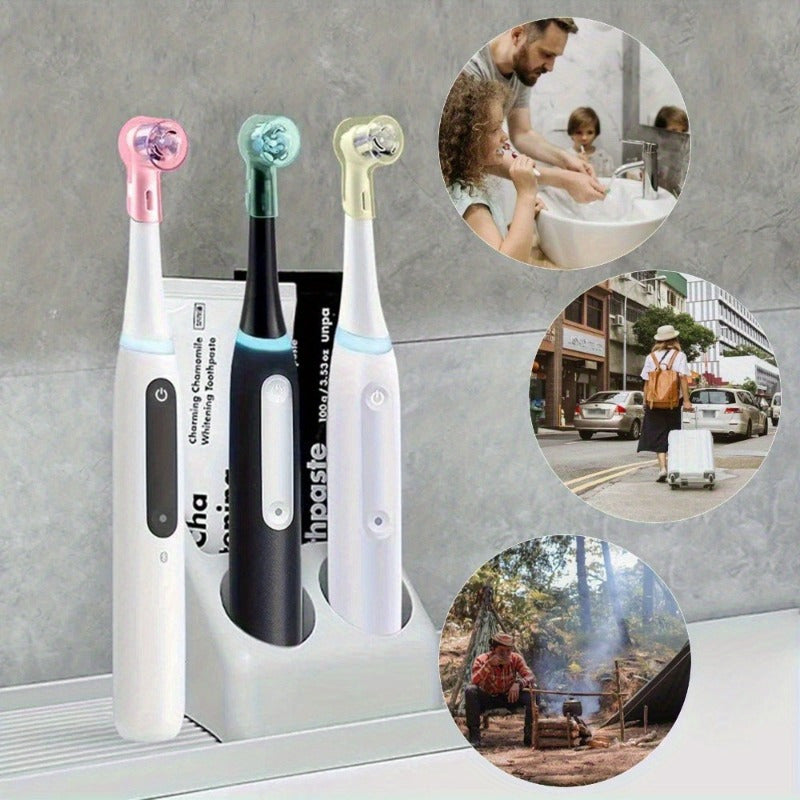 4Pcs Toothbrush Dustproof Covers Caps Electric Toothbrush Head Protectors