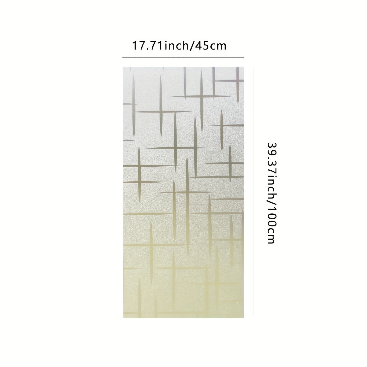 Yulduz naqshli maxfiylik oynasi filmi - UV himoyasi, o'z-o'zidan yopishqoq, uy va ofis bezatish uchun mustahkam PVC material, 1 mil qalinlik