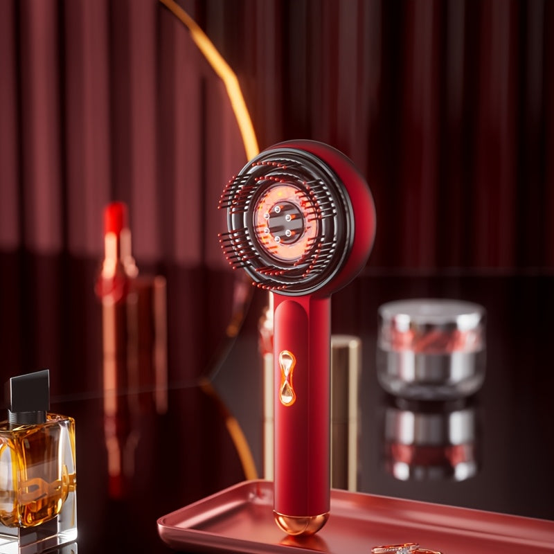 Zaryadlanadigan elektr bosh massajchisi, tebranish massaji, efir moyi tarqatuvchi. Boshni dam olish, go'zallik spa, soch parvarishi uchun ideal. Ergonomik tutqichga ega zamonaviy asbob.