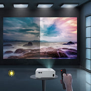 Home Theater 4K Projector 20000 Lumens WiFi Bluetooth Wireless