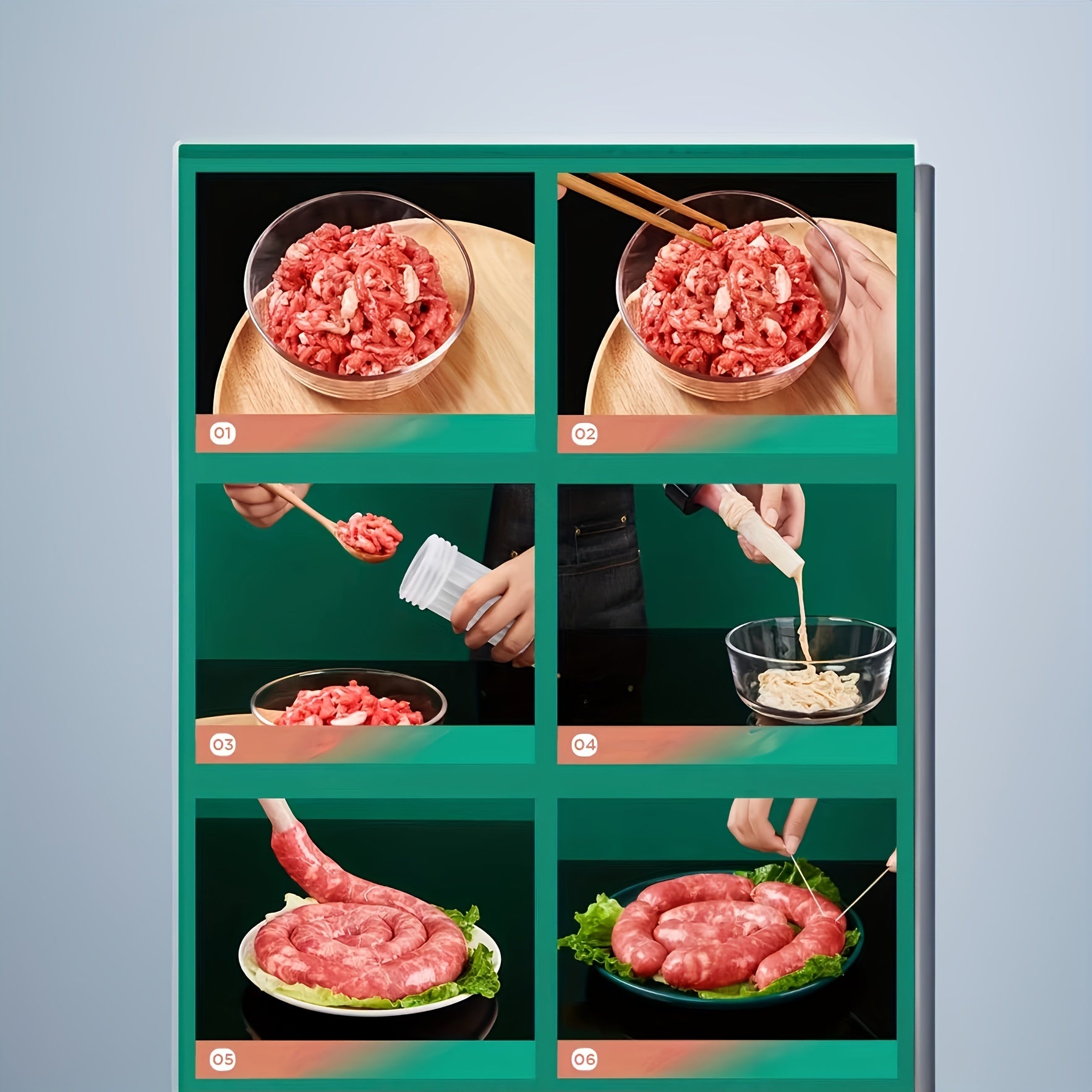 Handmade Plastic Enema Machine for Household Use Sausage and Salami Making