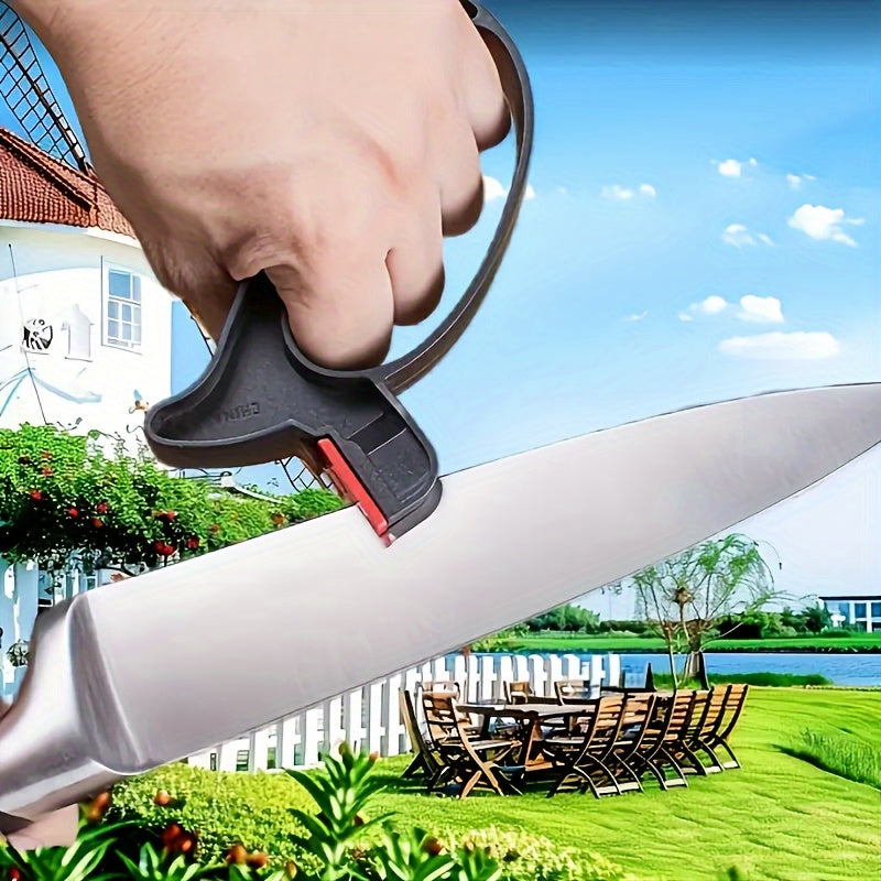 Afilador de cuchillos de cocina asequible para uso doméstico 1/3pcs