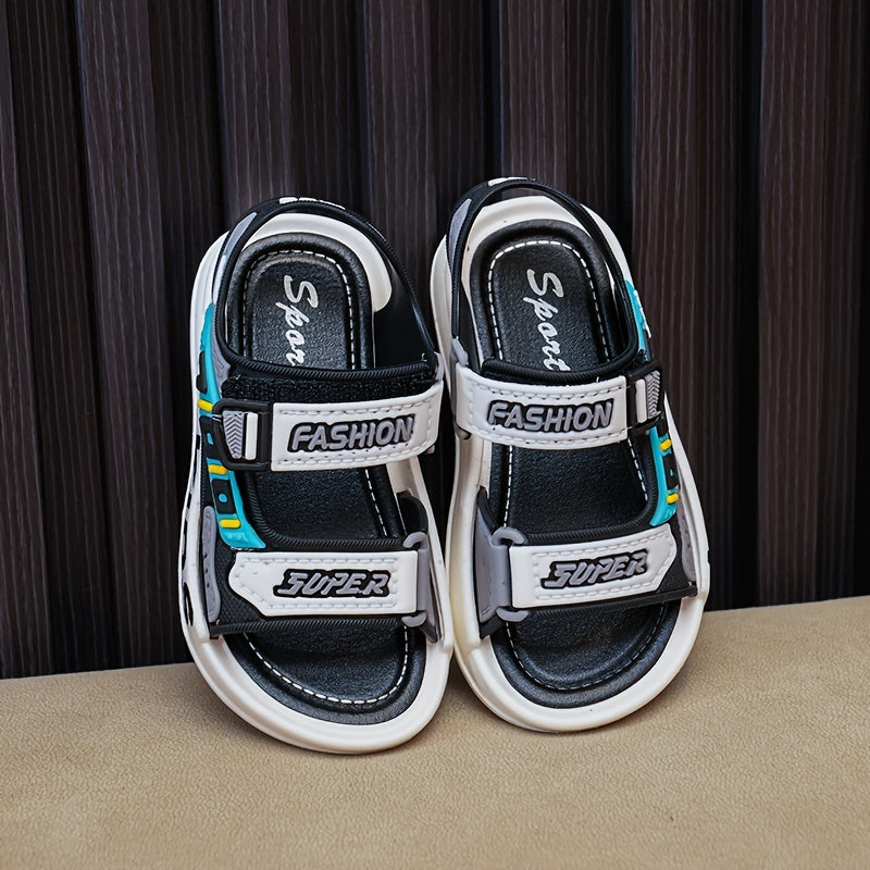 Kids' Sandals Boys Girls Spring Summer Non-Slip Soft Sole Breathable Hook-and-Loop Fastener