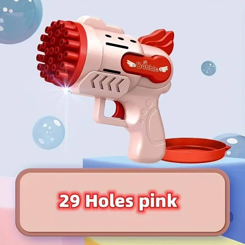 Bolalar uchun rang-barang Bubble Shooter o'yini, bayramlar va tashqarida o'yin uchun avtomatik sovun raketkasi bilan
