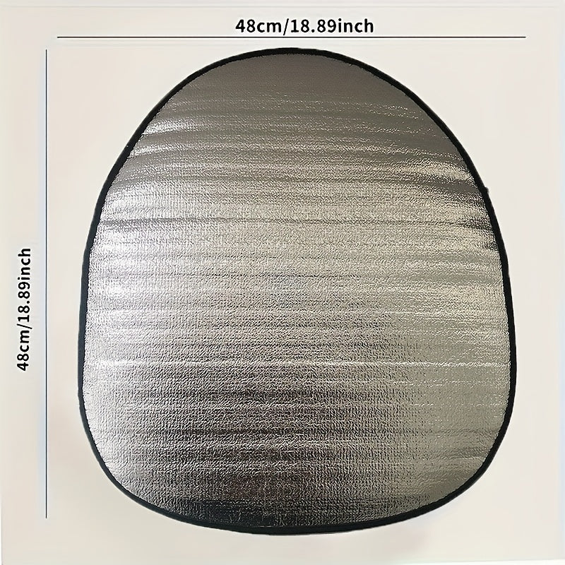 Универсальный чехол-навес для руля автомобиля с отражением ультрафиолетового излучения и тепла, материал PP