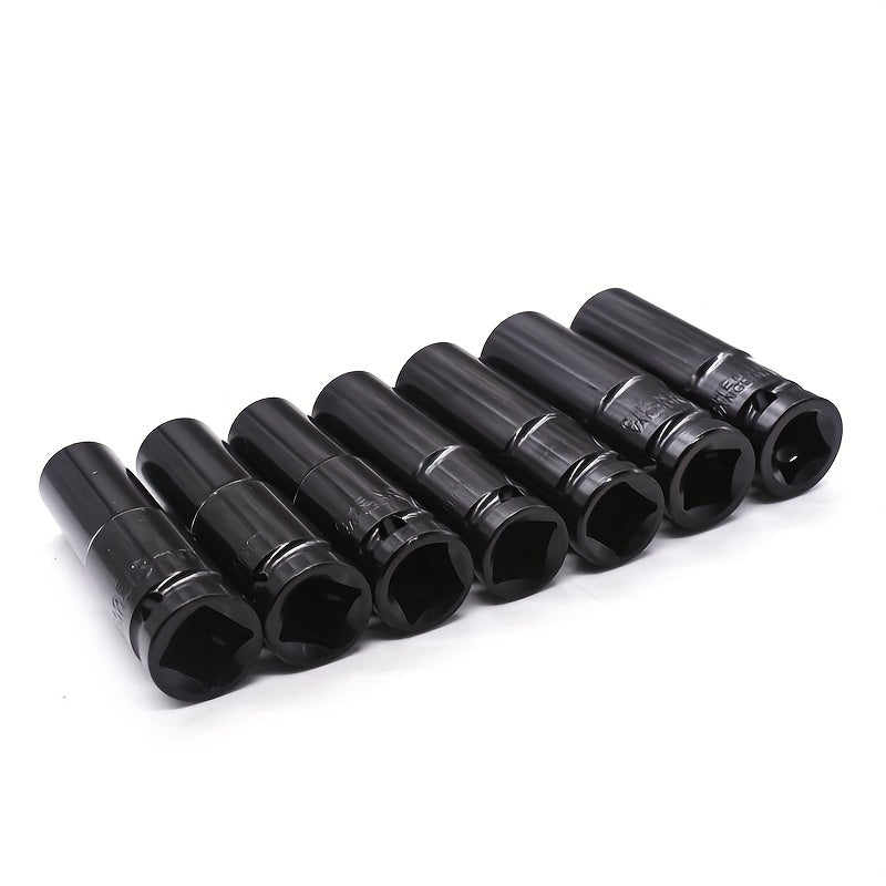 Impact Socket Set 8mm-32mm for Automotive Repair Electric Wrench Extension