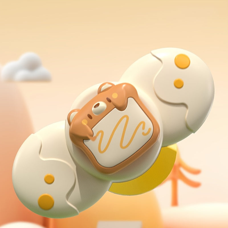 Baby Bath Toy for Infants and Toddlers Ages 0-3 Suction Cup Spinner Chewable BPA-Free