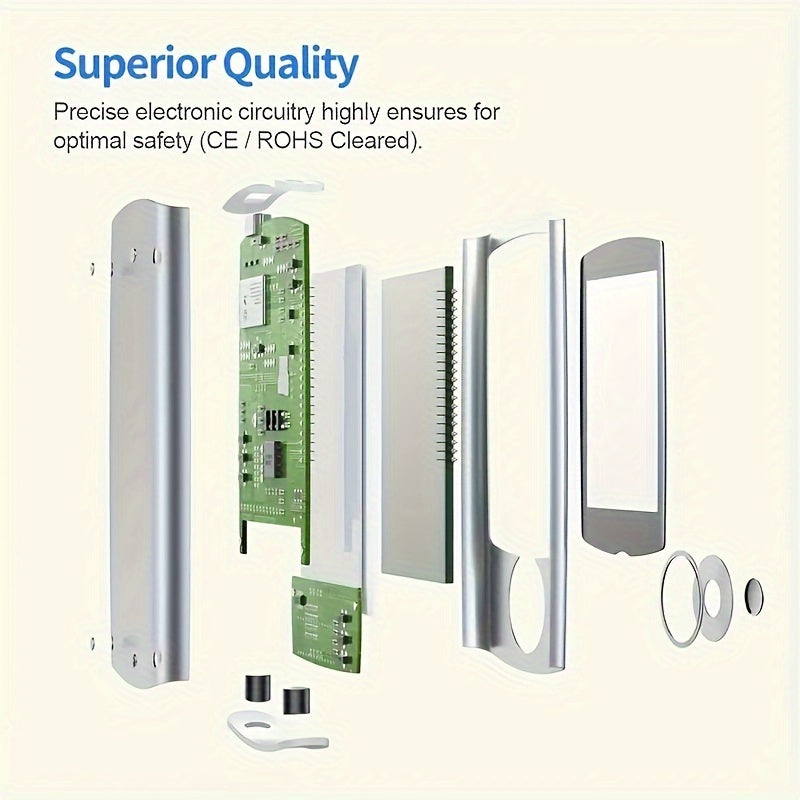 Portable Dual Channel TENS Muscle Stimulator with Digital Display 16 Modes 20 Levels