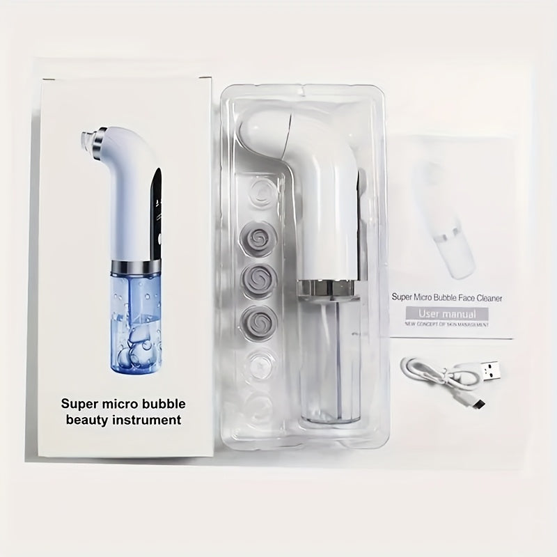 Electric Blackhead Remover Facial Vacuum Tool USB Rechargeable Cleansing Device