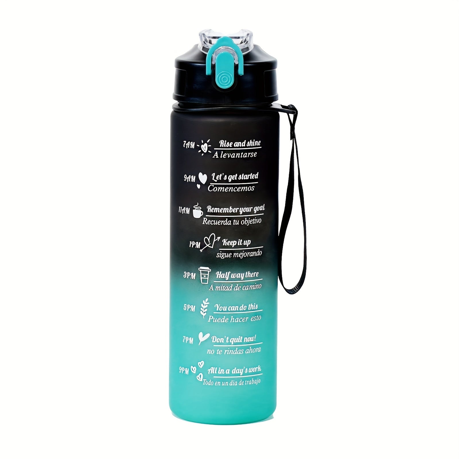 Durable Leak-Proof Sports Water Bottle 28oz and 10.5oz for Outdoor Fitness