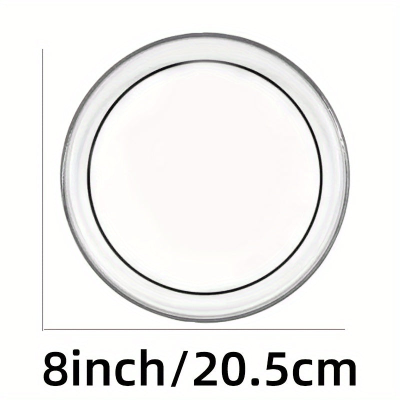 Double Layer Transparent Oil Faux Leather Drum Skin 20.32cm 25.4cm 30.48cm