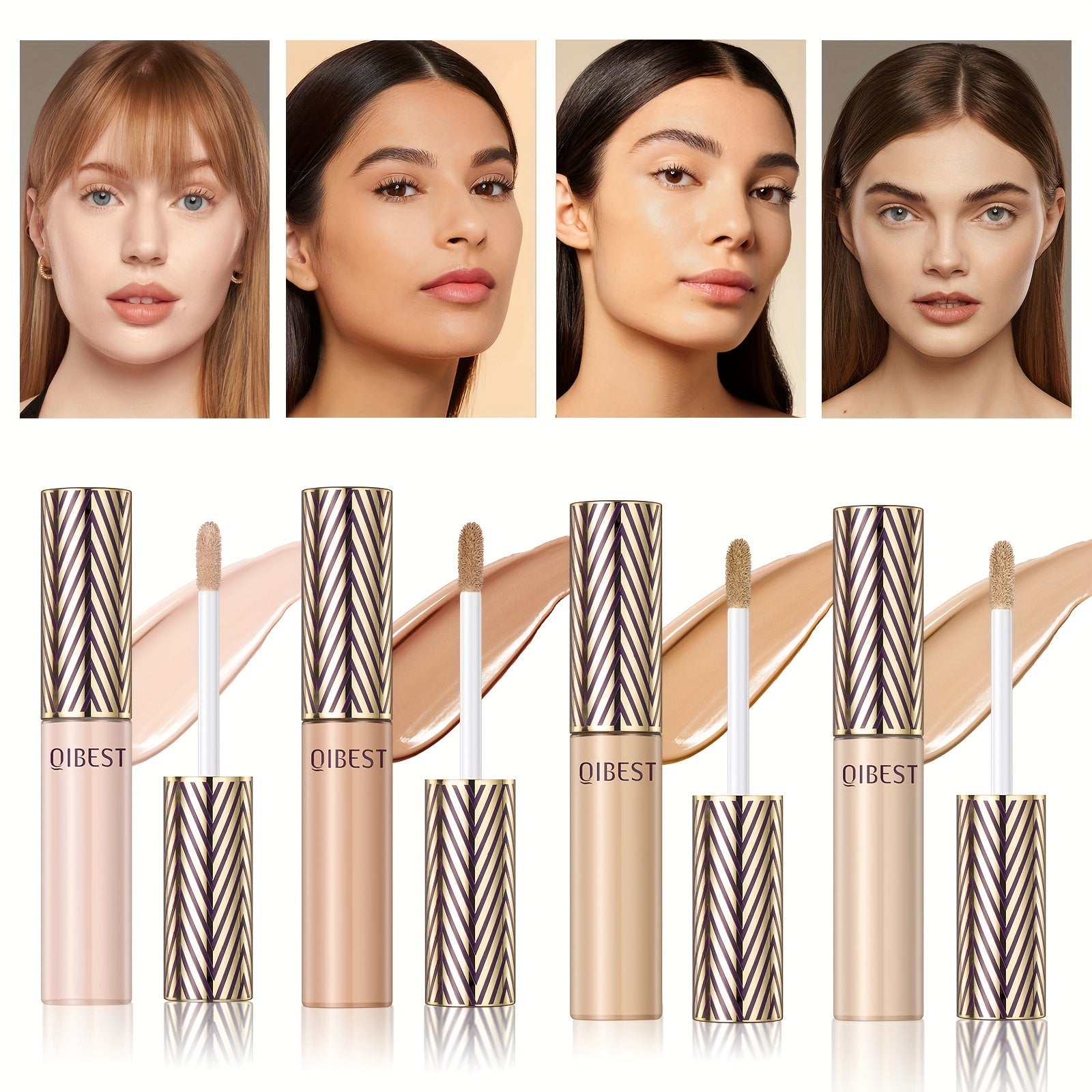 Liquid Concealer Waterproof Sweat-Proof Long-Lasting Full Coverage Stick