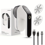Rechargeable Electric Fabric Shaver with 3 Speeds and LED Display for Clothes and Upholstery