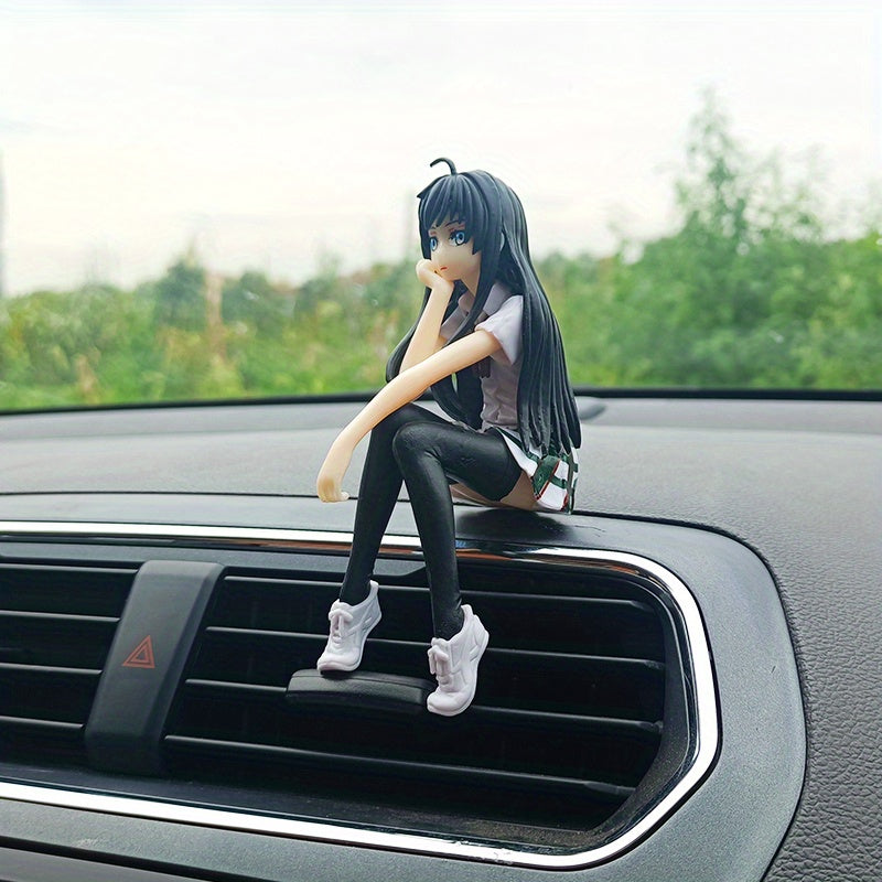 Qizlar uchun avtomobil ichki bezaklar, multfilm, anime personajlari uchun aksessuarlar