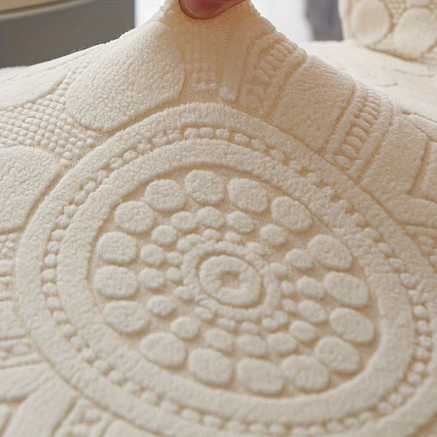 Наборы чехлов на стулья из жаккарда с растяжкой, 6, 8 или 10 штук, водонепроницаемые, моющиеся в машине