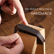 Universal PU Leather Key Fob Cover for SUV Remote with Secure Chain