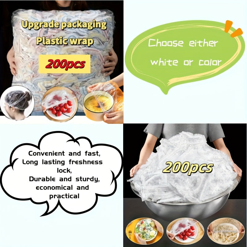 Disposable Food Fresh-Keeping Film Set for Kitchen, Refrigerator, Leftovers