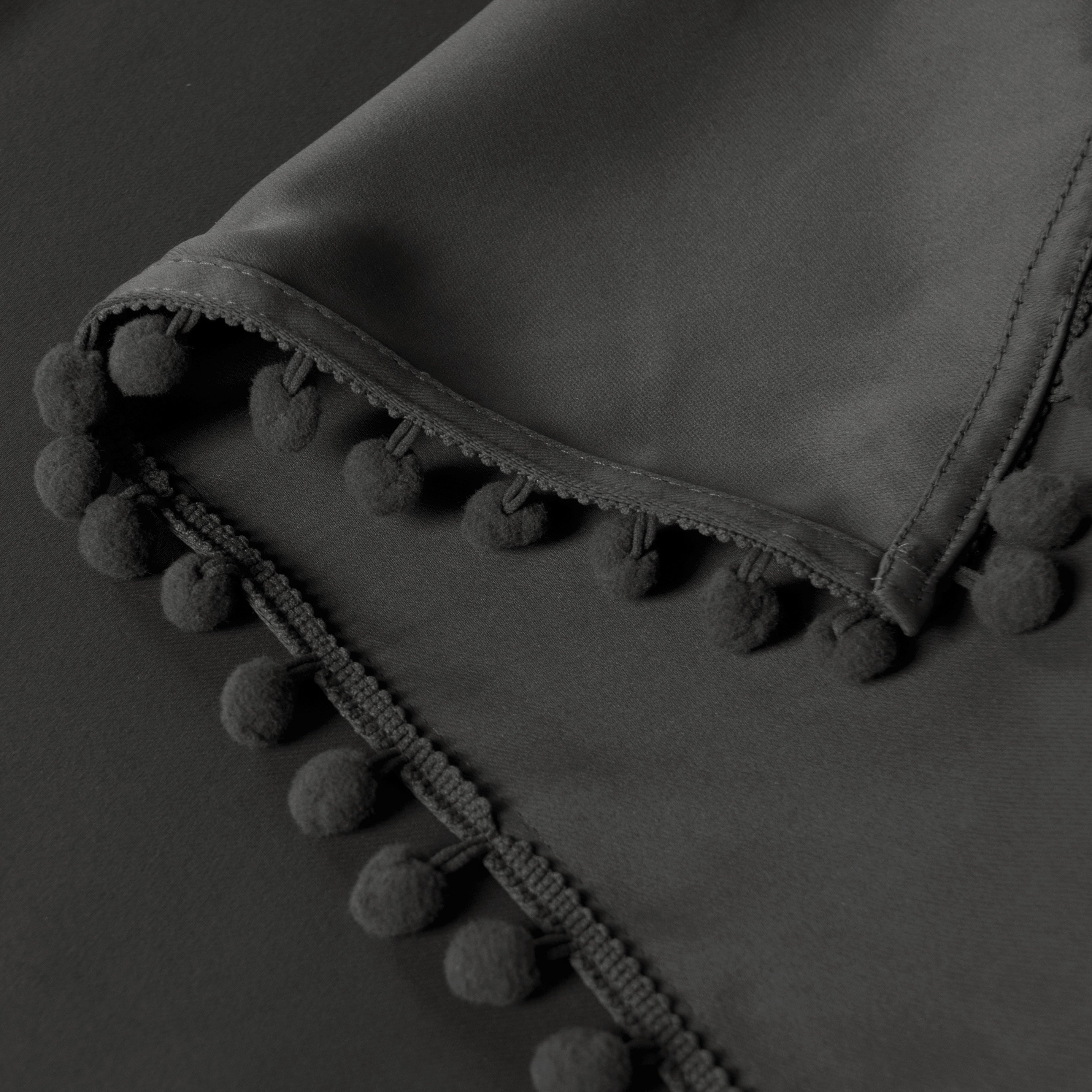 Thermal Insulated Blackout Curtain Panel for Living Room and Kitchen, Rod Pocket Design