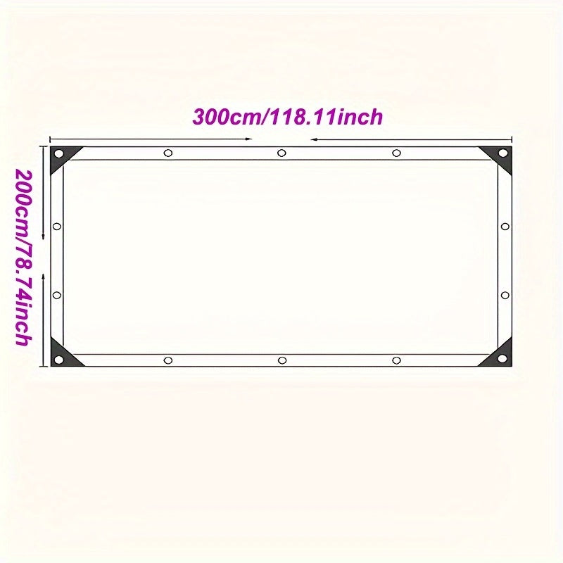 Beige Outdoor Sunshade Cloth Blocks 81-90% Light Durable Polyester with Black Stripes for Balcony Yard Garage