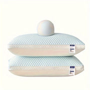 Cooling Tofu Pillows Set of 2 for Neck Support Breathability Home Hotel