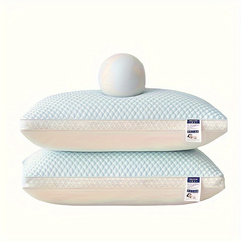 Cooling Tofu Pillows Set of 2 for Neck Support Breathability Home Hotel