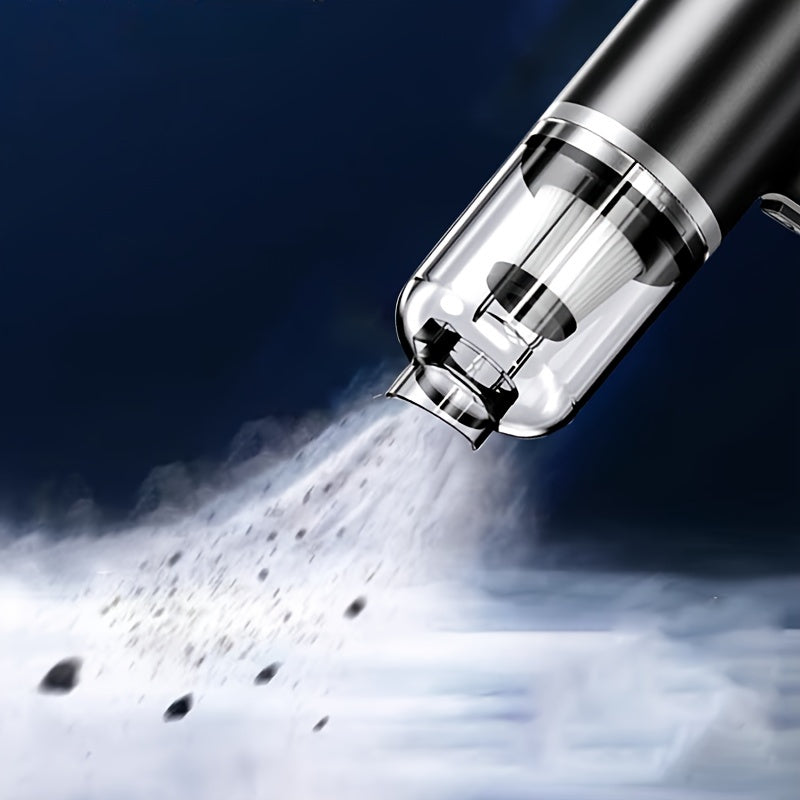 Ручной автомобильный пылесос с функцией воздуходувки, компактный очиститель пыли