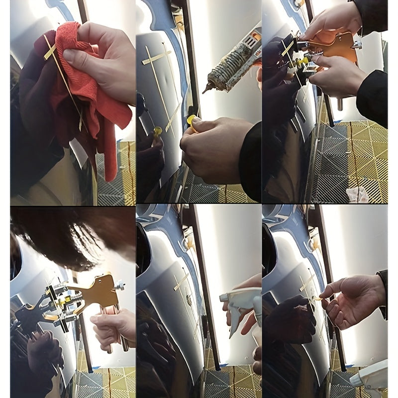 Car Dent Remover Kit Automotive Paintless Dent Puller Suction Cup Repair Tool