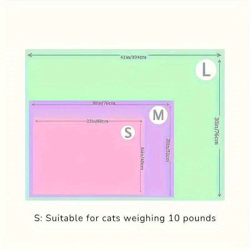 Barcha o'lchamdagi itlar va mushuklar uchun suyak naqshli yumshoq va dog'larga chidamli to'shak.