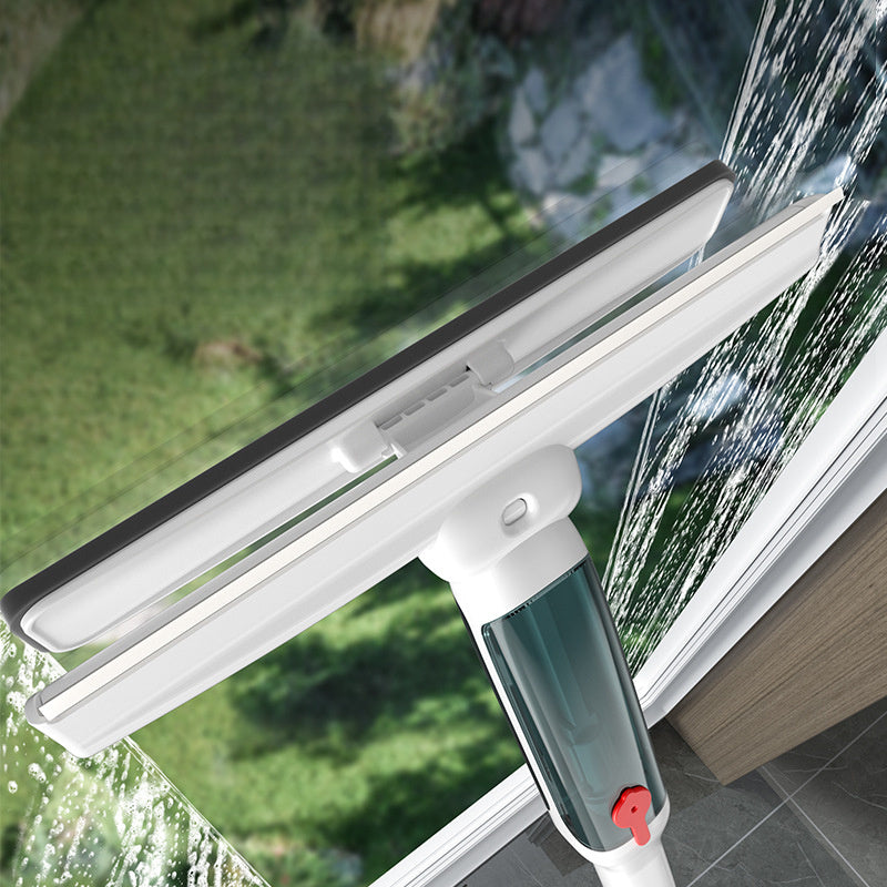 Ikki tomonlama cho'ziladigan shisha tozalagich - Yotoqxona, hammom, oshxona va yashash xonasi uchun baland derazalarni tozalashda foydalanish uchun qulay vosita