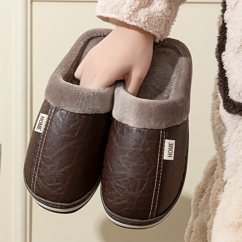 Unisex Extra-Large Lightweight Non-Slip Indoor Slippers for Couples