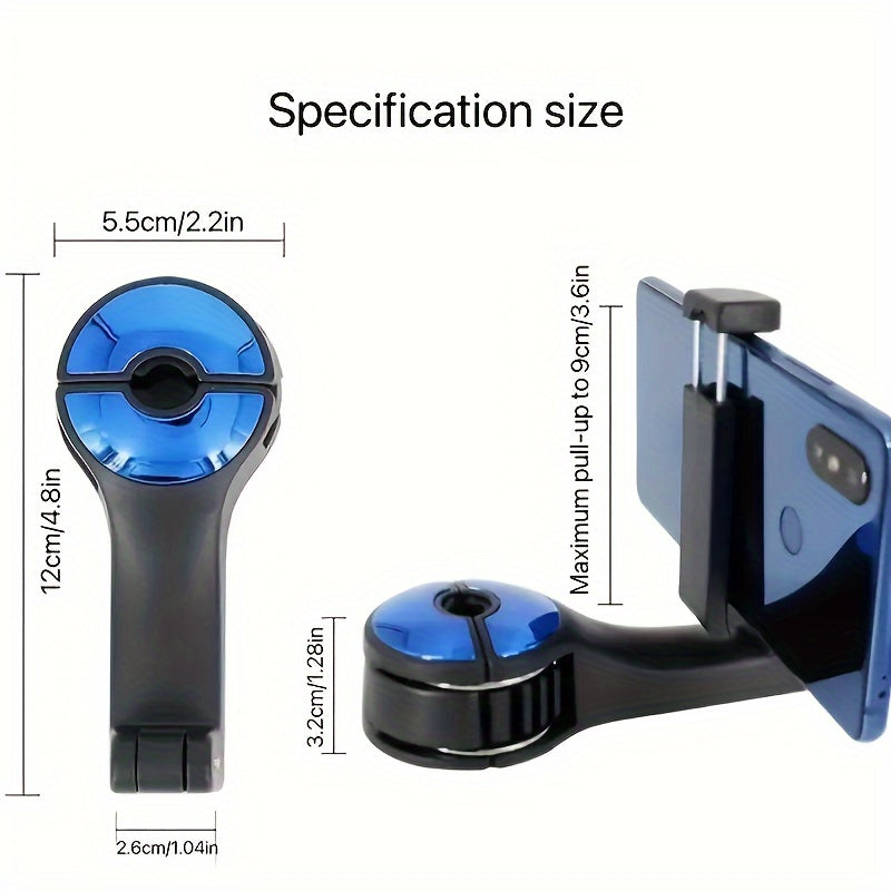 Soporte de teléfono para reposacabezas de coche universal duradero de ABS ajustable
