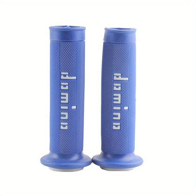 Motorcycle Hand Grips Rubber Gel 7/8 Inch ATV Dirt Pit Bike Motocross