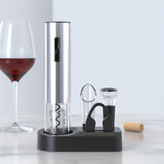 Abrelatas eléctrico 6 en 1 para botellas de vino con accesorios de carga USB para reuniones