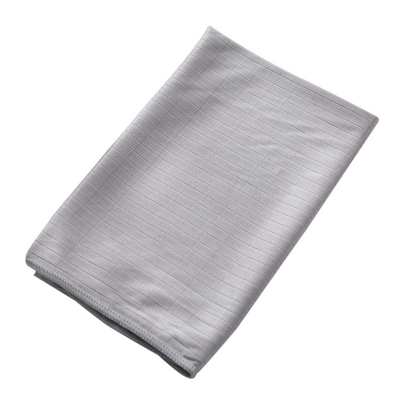 5 Professional Microfiber Glass Cleaning Cloths for Streak-Free, Absorbent, No Water Stains