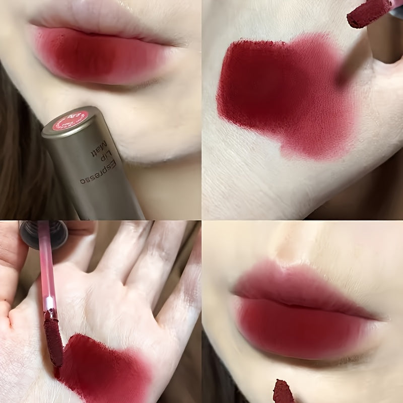 Женский матовый лак для губ Cinnamon Milk Tea нюдовая помада