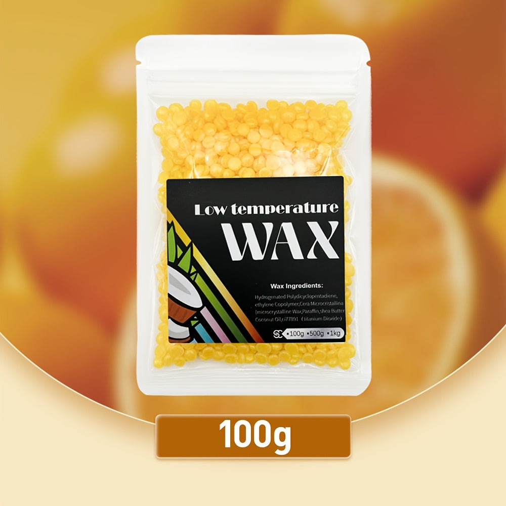 Perlas de cera dura para depilación femenina, perladas, piel sensible