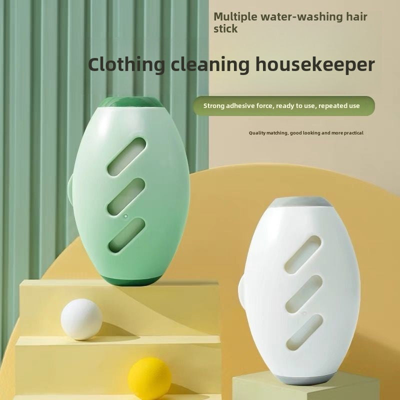 Qayta ishlatiladigan uy hayvonlari sochlari va to'kintilarni olib tashlash roliki - kiyim, mebel va gilamlarni tozalash uchun batareyalar talab qilinmaydi