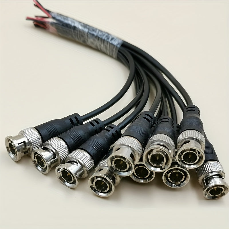 Conectores BNC para cámaras de CCTV y monitores Pack de 2/5/10