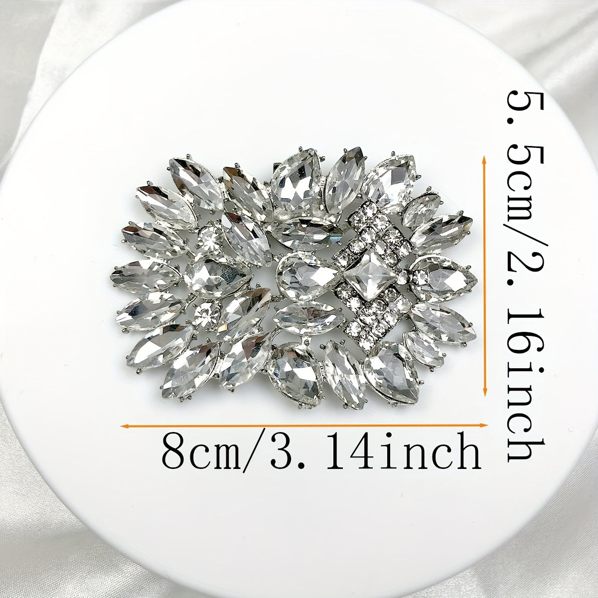 Women’s Summer Footwear Accessories Set With Metal Buckles and Floral Decorations