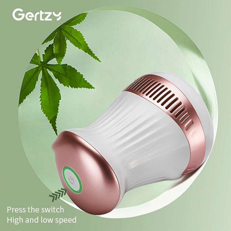 GERTZY USB qayta zaryadlanadigan elektr oyoq maydalagichi - Qattiq va yirtilgan terini olib tashlaydi | Silliq, yumshoq oyoqlar uchun ideal sovg'a