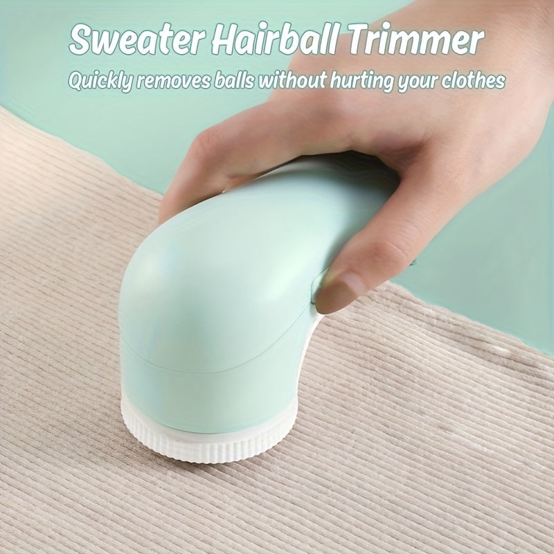 Electric Lint Remover with Stainless Steel Blades for Clothes and Fabrics