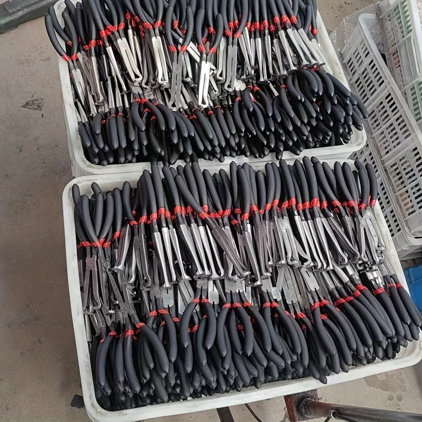 Тяжелые многофункциональные плоскогубцы-отрыватель из углеродистой стали, эргономичные для автомобилей и труб