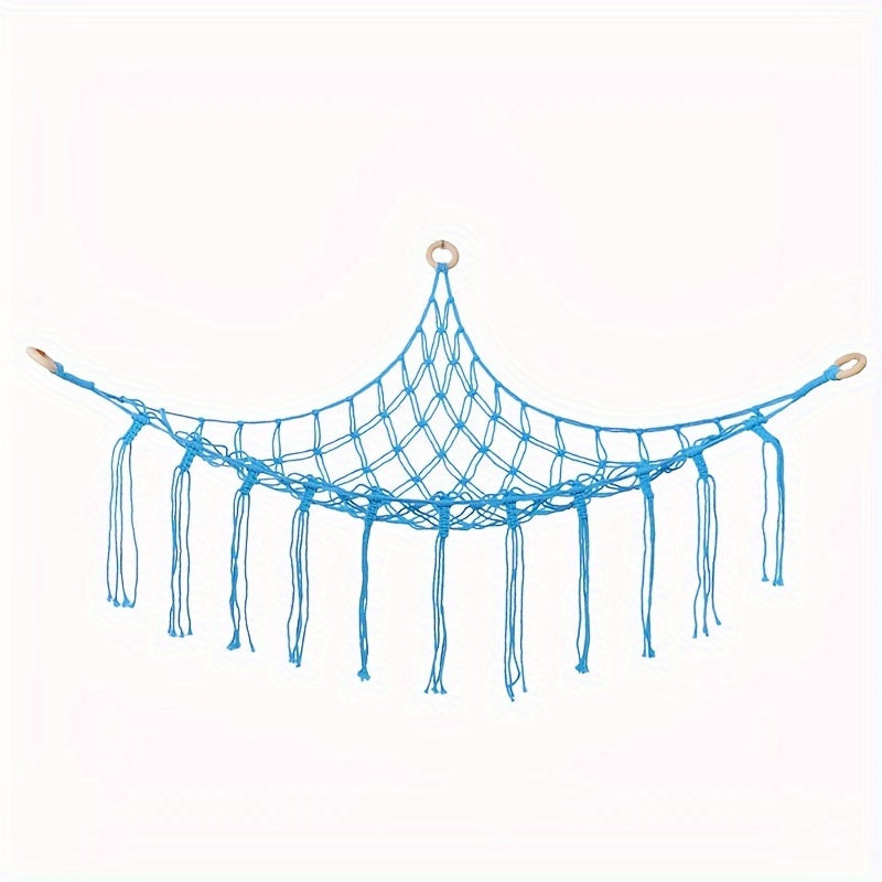 Plush Toy Storage Hammock Corner Organizer for Plush Toys Hats Socks