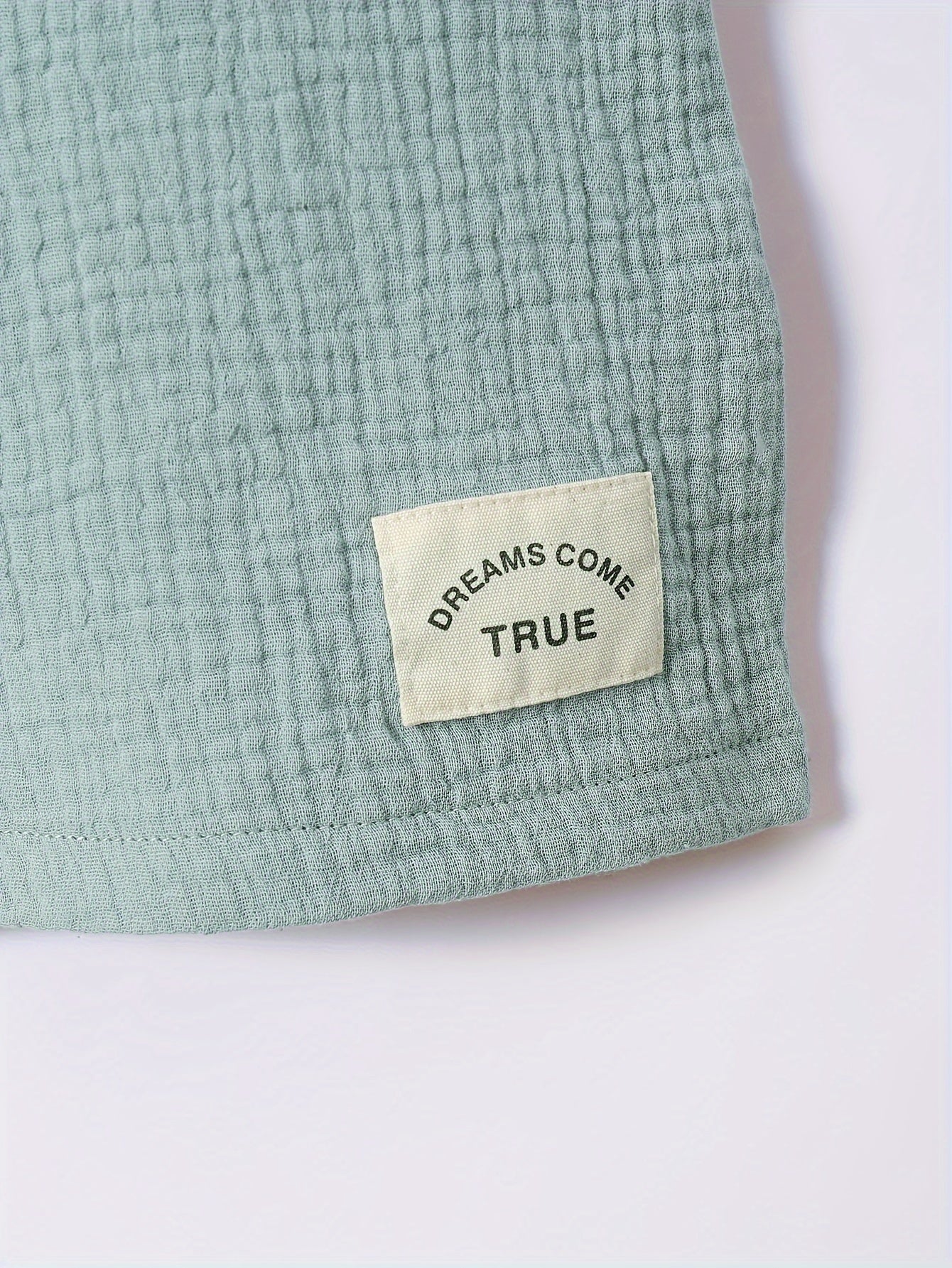 Toddler's Cotton Summer Outfit Sleeveless Top and Shorts Set for Outdoor Play